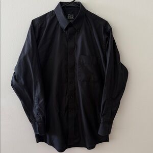 Jos. A. Bank Classic Black Dress Shirt Size M 16”